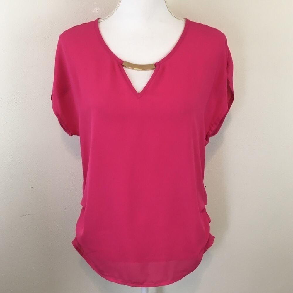 Meraki Hot Pink Top Size Medium